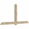 Ekena Millwork Eugene Rough Sawn Timber Gable Bracket, Douglas Fir, 108"W x 54"H x 4"D x 6"F, 12/12 Pitch GBW108X54X0406EUG00RDF - alternate 2